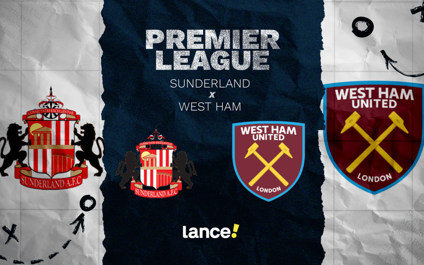 Sunderland x West Ham: onde assistir à primeira rodada da Premier League (Foto: Arte/Lance!)