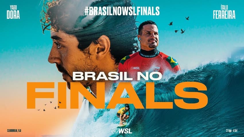 Campanha da WSL Brasil para as finais da competição (Foto: Divulgação/WSL)