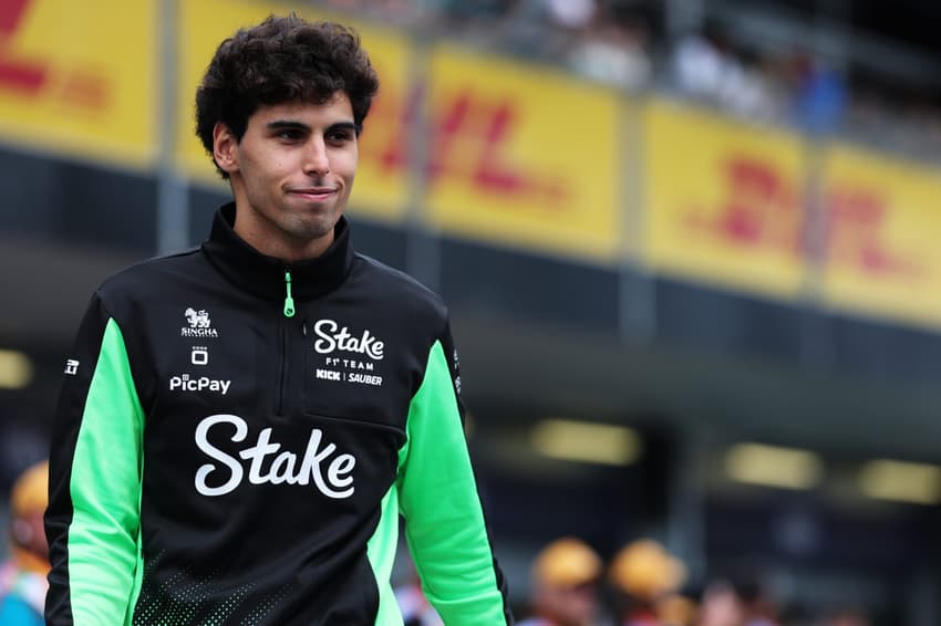 Gabriel Bortoleto no GP do Azerbaijão de F1, em Baku (Foto: Mark Thompson / Getty Images / Sauber Media Hub)