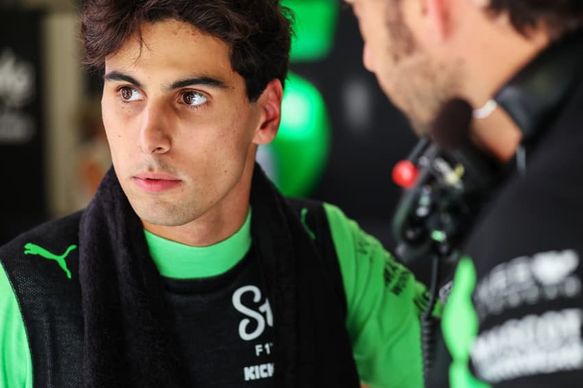 Gabriel Bortoleto, da Sauber, no GP da Itália de F1 (Foto: Andy Hone / LAT Images / Sauber Media Hub)