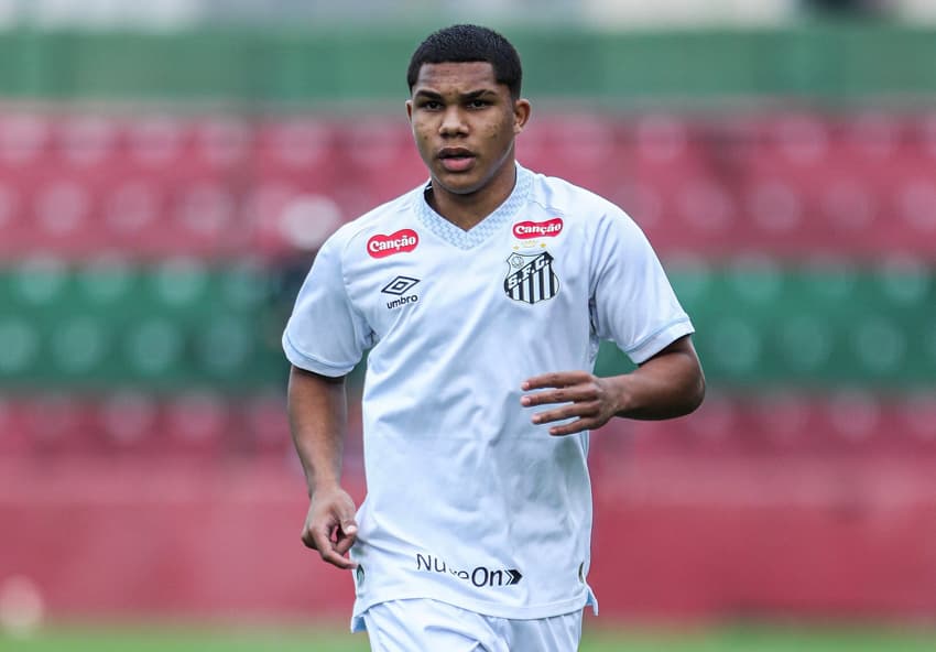 Lorenzo deixou o Santos (Foto: Reinaldo Campos/ Santos FC)