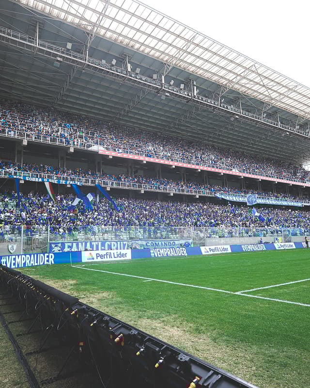 Arena Independência no jogo Cruzeiro x Palmeiras, pelo Brasileiro Feminino (Foto: Gustavo Martins/Cruzeiro)