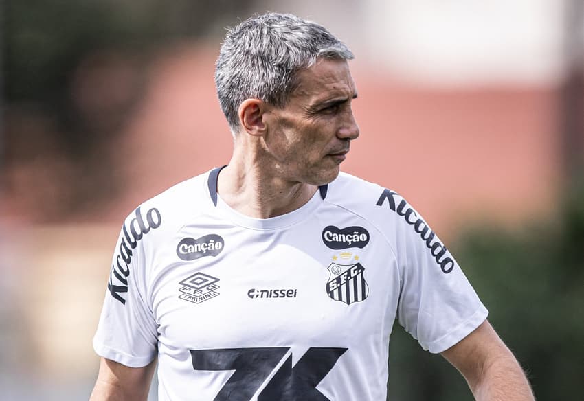 Juan Pablo Vojvoda, técnico do Santos (Foto: Raul Baretta/ Santos FC)
