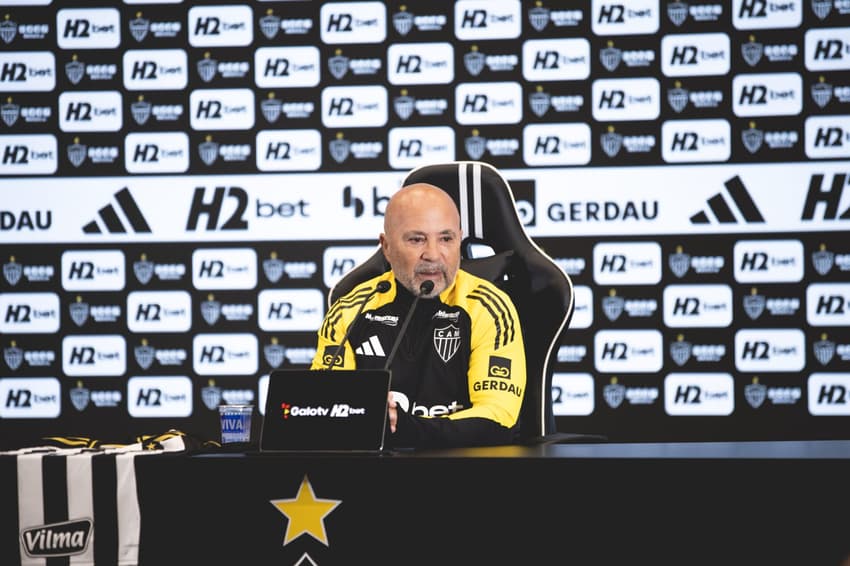 Jorge Sampaoli é o novo técnico do Atlético-MG (Foto: Pedro Souza/Atlético)