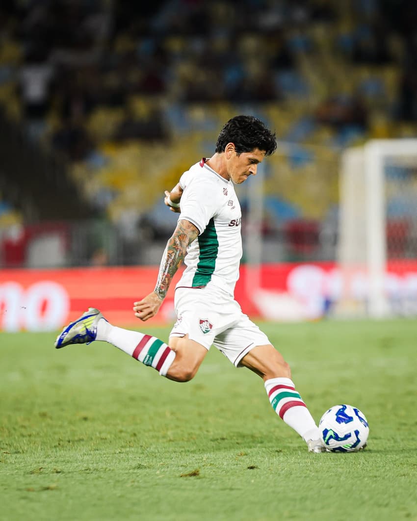 Cano em ação em Fluminense x Corinthians (Foto: Marcelo Gonçalves/ Fluminense FC)