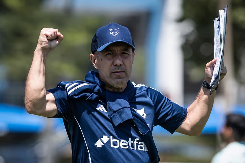 Técnico Leonardo Jardim, do Cruzeiro (Foto: Gustavo Aleixo/Cruzeiro)