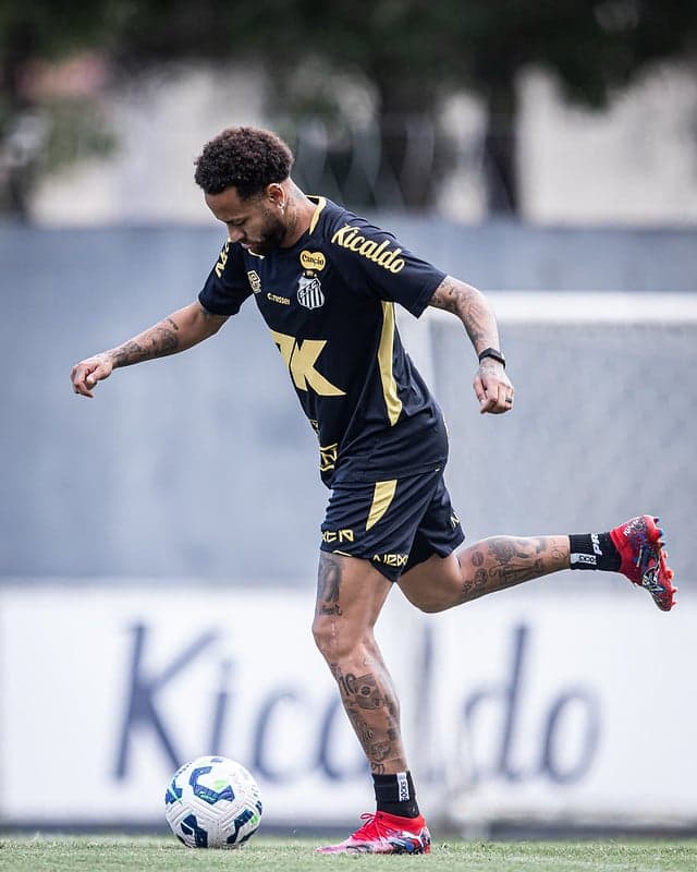 Neymar vai realizar exames médicos nesta sexta-feira (19). (Foto: Raul Baretta/ Santos FC)