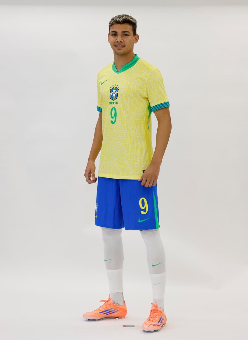 Deivid Washington será o camisa 9 da Seleção sub-20 (Foto: Rafael Ribeiro / CBF)