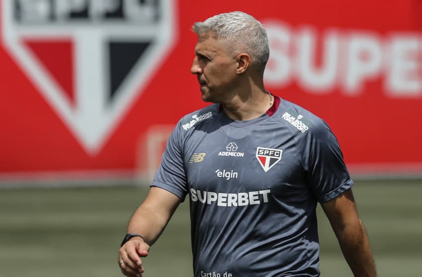 Hernán Crespo, técnico do São Paulo