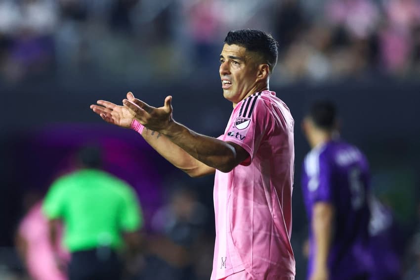 Luis Suárez em Inter Miami x Seatle Sounders (Foto: Megan Briggs / GETTY IMAGES NORTH AMERICA / Getty Images via AFP)