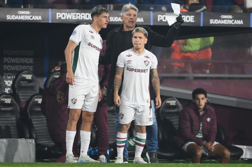 Renato coloca Bernal e Soteldo em Lanús x Fluminense (Foto: Luis ROBAYO / AFP)