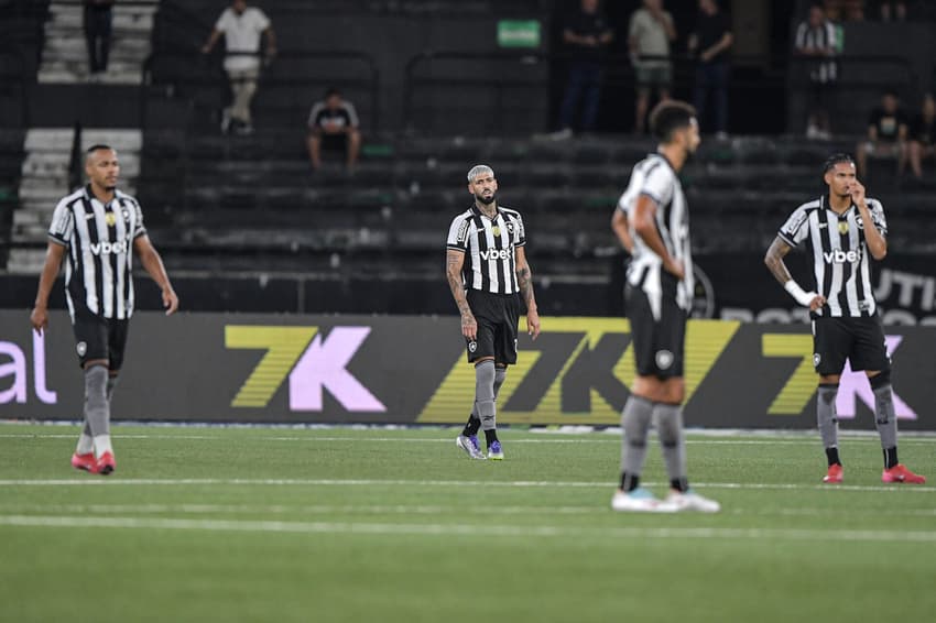 Botafogo levou empate do Mirassol após abrir 3 a 0 em casa (Foto: Thiago Ribeiro/AGIF)