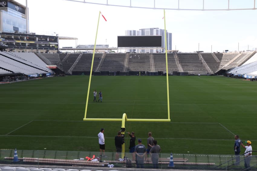 Arena Corinthians NFL Gramado
