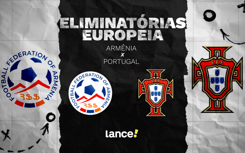 Armenia x Portugal duelam pelas Eliminatórias Europeias (Arte: Lance!)