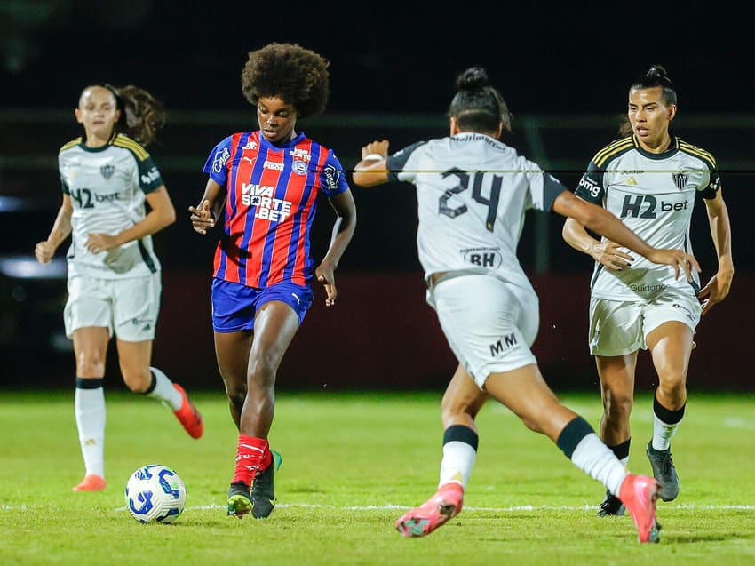 O Bahia venceu o Atlético-MG nas oitavas de final da Copa do Brasil Feminina (Foto: Rafael Rodrigues/EC Bahia)