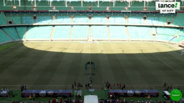 Arena Fonte Nova recebe Bahia x Grêmio (Foto: reprodução Lance!)