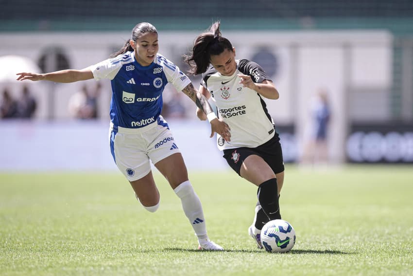 Corinthians e Cruzeiro se enfrentam pelo título Brasileirão Feminino (Foto: Cris Mattos/Staff Images Women/CBF)