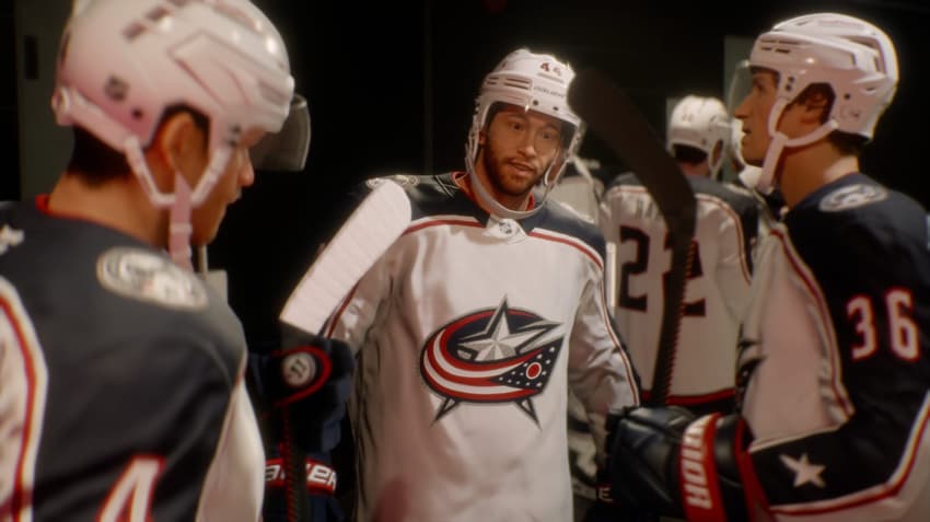 Partida do EA NHL 26 (Foto: Reprodução)