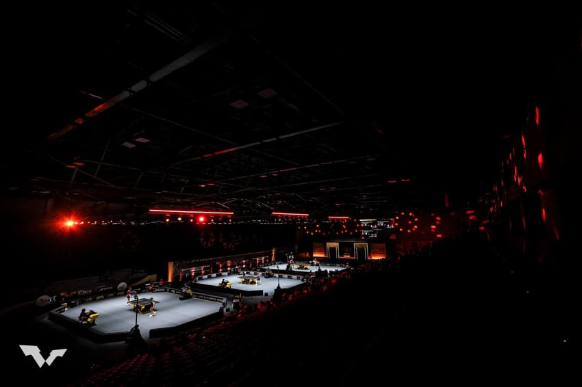 Estrutura do WTT China Smash 2025 (Foto: Divulgação/WTT)