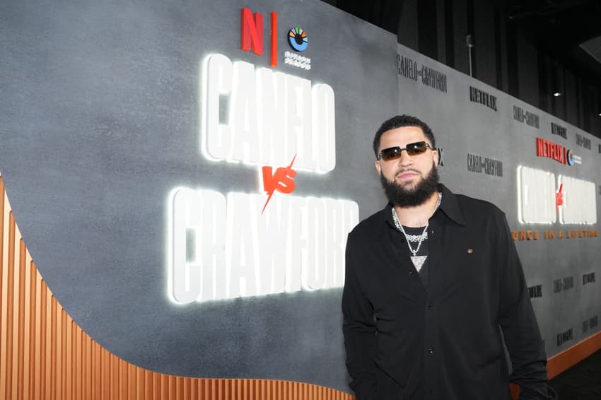 Fred VanVleet em evento antes da lesão (Foto: Candice Ward/Getty Images via AFP)
