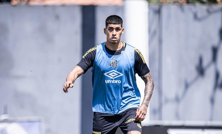 Adonis deve ser titular (Foto: Divulgação/ Santos)