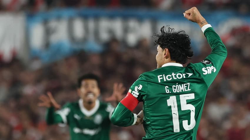 Gustavo Gómez em ação pelo Palmeiras (Foto: Cesar Greco/Palmeiras/by Canon)