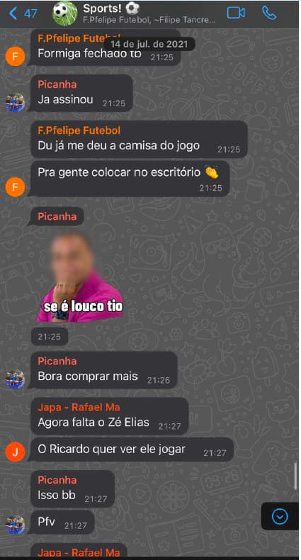 Conversa atribuída a supostos membros do PCC