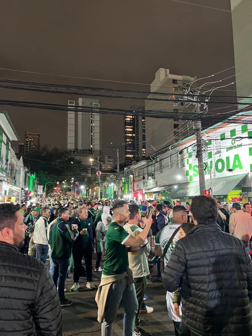 Torcida do Palmeiras no Allianz Parque