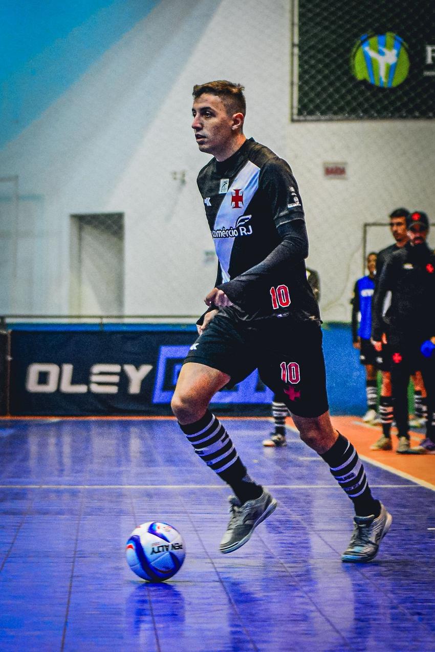 Raul Rocha em ação pelo futsal do Vasco (Foto: Divulgação / Vasco)