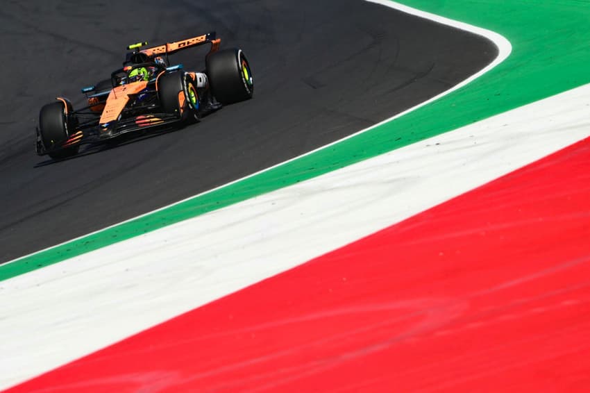 Lando Norris no GP da Itália (Foto: Marco BERTORELLO / AFP)