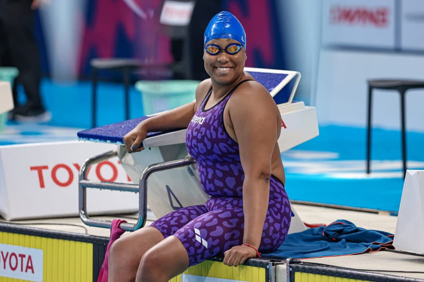 Lidia Cruz no Mundial de Natação Paralímpica 2025 (Foto: Wander Roberto/CPB)