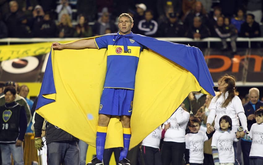 Martín Palermo, novo treinador do Fortaleza, é ídolo do Boca Juniors (Foto: divulgação/Boca Juniors)