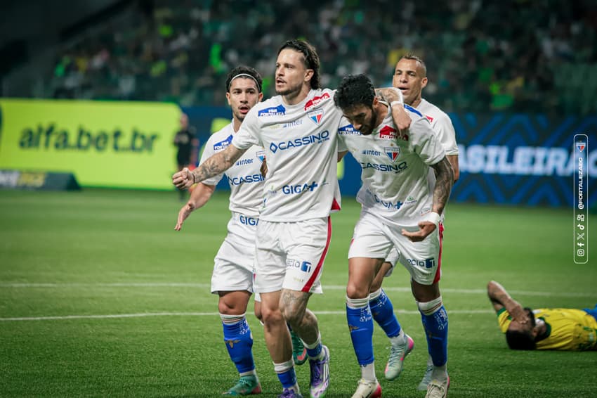 Partida entre Palmeiras e Fortaleza, pelo Brasileirão (Mateus Lotif/Fortaleza EC)