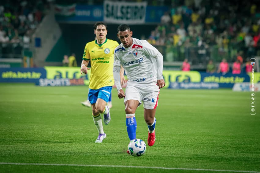 Partida entre Palmeiras e Fortaleza, pelo Brasileirão (Mateus Lotif/Fortaleza EC)