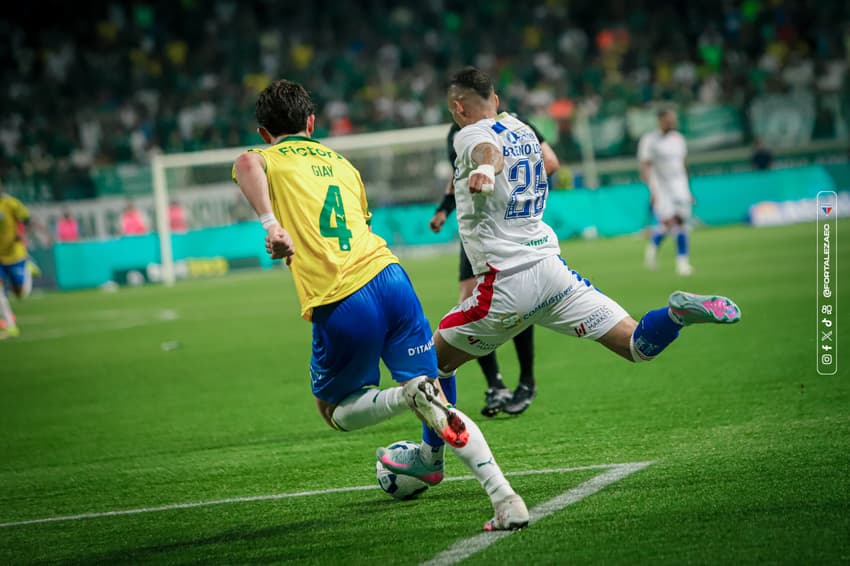 Partida entre Palmeiras e Fortaleza, pelo Brasileirão (Mateus Lotif/Fortaleza EC)
