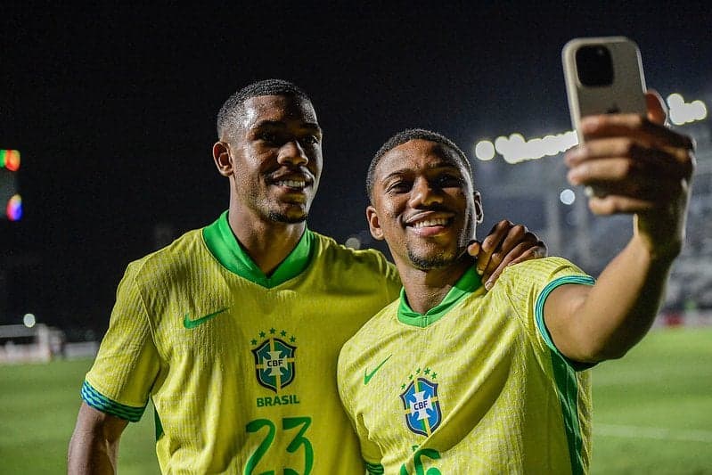 Rayan e Leandrinho pela Seleção Brasileira