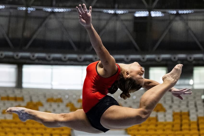 Flávia Saraiva ginástica Flamengo