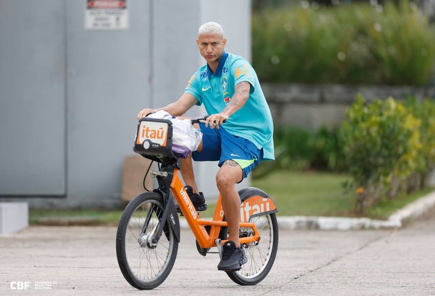 Richarlison treino Seleção