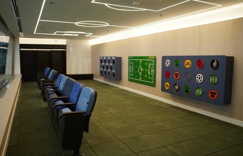 Salas sensoriais Maracanã