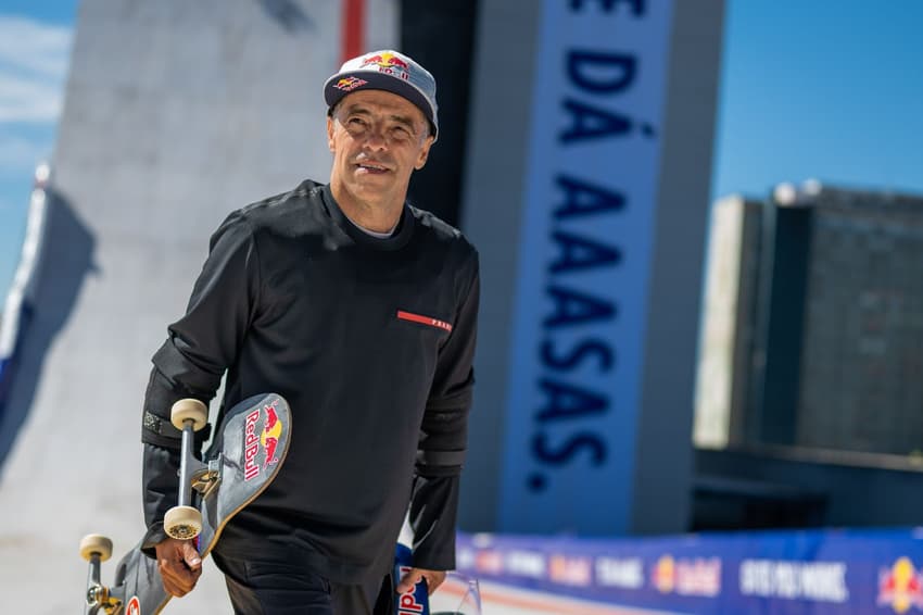 Sandro Dias, o "Mineirinho", ícone do skate brasileiro e mundial (Foto: Joerg Mitter / Red Bull Content Pool)
