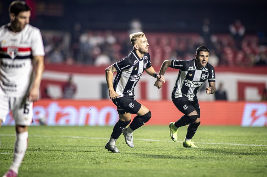 Partida entre São Paulo e Ceará, pelo Brasileirão (Foto: Felipe Santos/Ceará SC)