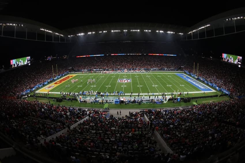 O mercado brasileiro se consolida com a NFL (Foto: José Manoel Idalgo / Corinthians)