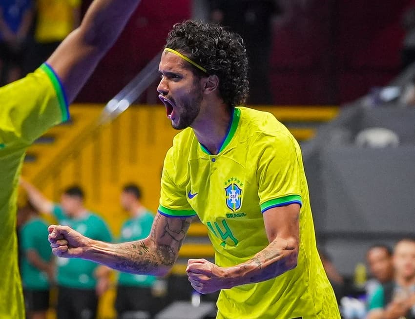 Seleção brasileira vence a Polônia na Copa das Nações de Futsal (Foto: Divulgação/CBF)