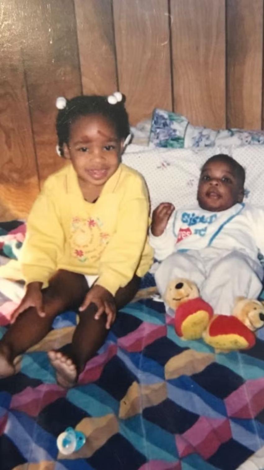 Toraya e Naz Reid quando crianças (Foto: Reprodução/Instagram)