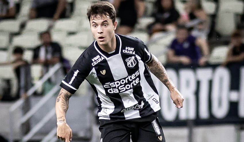 Vinícius Zanocelo, meio-campista do Ceará (Foto: divulgação/Ceará SC)