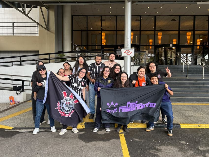 Torcida Fiel Fazendinha acompanha Corinthians feminino. (Foto: Divulgação)