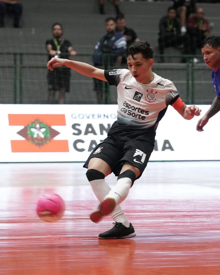 Corinthians enfrenta o Progreso pela Copa Mundo de Futsal Sub-19 (Foto: Mauricio Mateus Moreira)