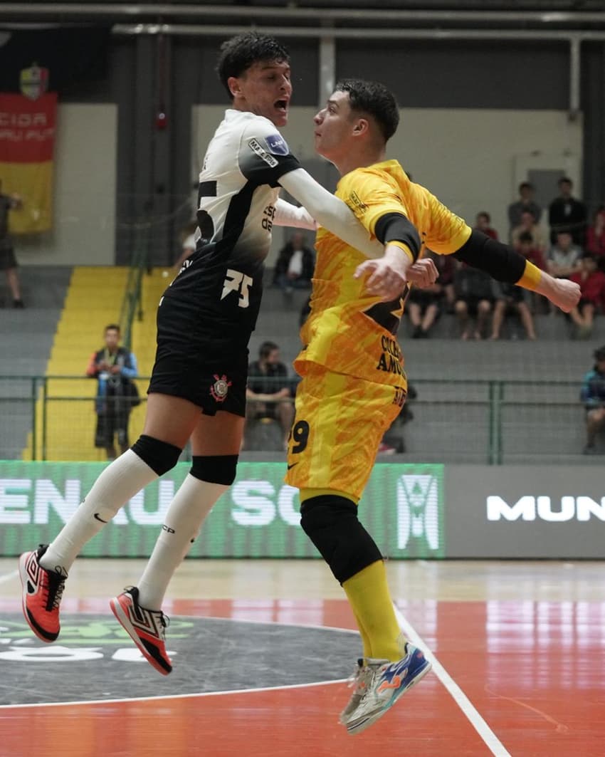 Corinthians enfrenta o Progreso pela Copa Mundo de Futsal Sub-19 (Foto: Mauricio Mateus Moreira)