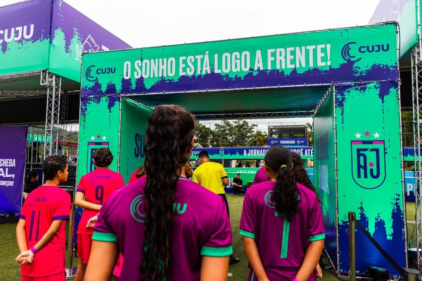 O Cuju é um aplicativo de IA que avalia o desempenho de jovens atletas de forma imparcial (Foto: Gaspar/Green Fotografias)