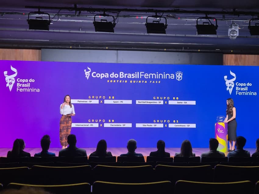 Confrontos definidos da Copa do Brasil Feminina (Foto: Sharon Prais/Lance!)